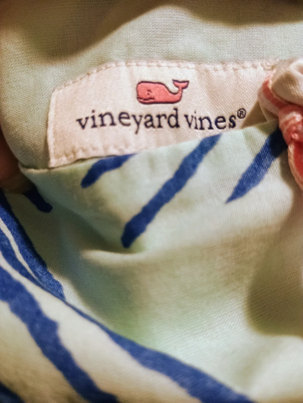 Vineyard Vines Palm Frond Maxi Skirt Crystal Blue - Picture 4 of 4